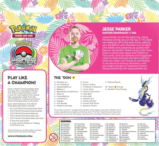 Pokémon TCG: World Championships Deck 2024 - The 'Don