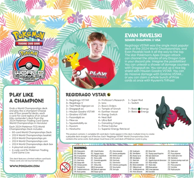 Pokémon TCG: World Championships Deck 2024 - Regidrago VSTAR