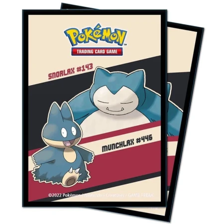 Ultra Pro: Pokémon - Deck Protector Sleeves - Snorlax and Munchlax