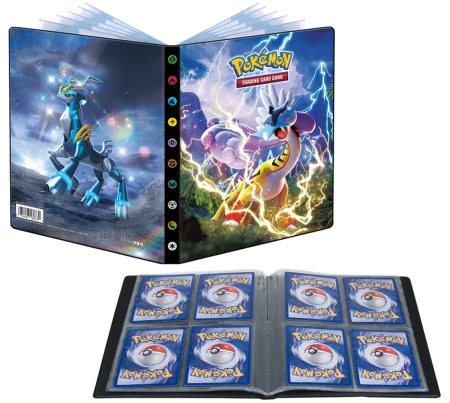 Ultra Pro: Pokémon - 4-Pocket Portfolio - Scarlet &amp; Violet - Temporal Forces