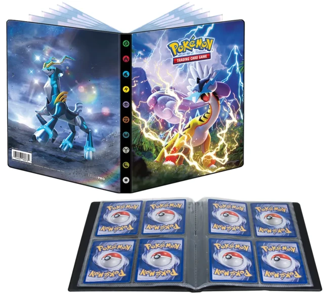 Ultra Pro: Pokémon - 4-Pocket Portfolio - Scarlet &amp; Violet - Temporal Forces