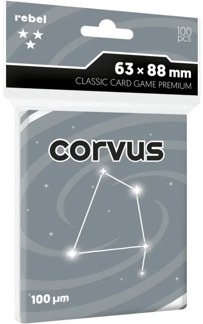 Koszulki na karty Rebel - Corvus Premium