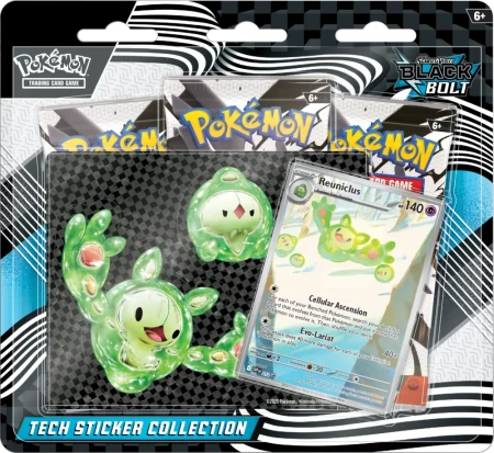 Pokémon TCG: Scarlet &amp; Violet - Black Bolt - Tech Sticker - Reuniclus