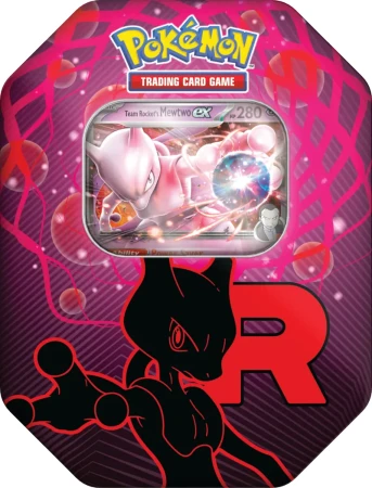 Pokémon TCG: Team Rocket Tin - Mewtwo ex