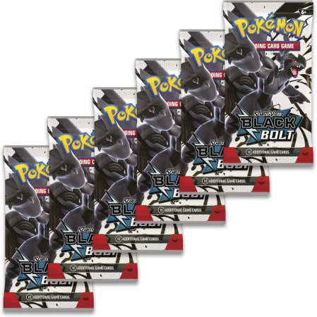 Pokémon TCG: Scarlet &amp; Violet - Black Bolt - Booster Bundle - Zekrom