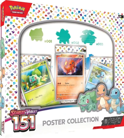Pokemon TCG: Scarlet &amp; Violet 151 - Poster Collection