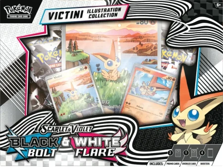 Pokémon TCG: Scarlet &amp; Violet - White Flare &amp; Black Bolt - Unova Victini Illustration Collection