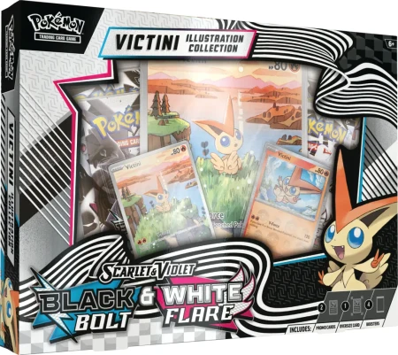 Pokémon TCG: Scarlet &amp; Violet - White Flare &amp; Black Bolt - Unova Victini Illustration Collection
