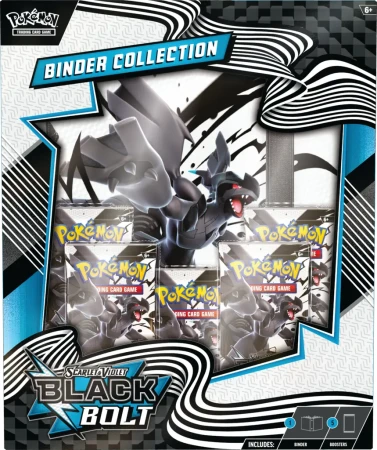 Pokémon TCG: Scarlet &amp; Violet - Black Bolt - Binder Collection - Zekrom