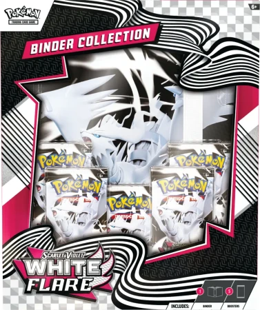 Pokémon TCG: Scarlet &amp; Violet - White Flare - Binder Collection - Reshiram