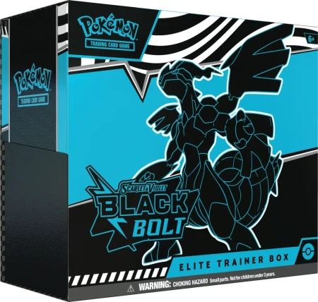 Pokémon TCG: Scarlet &amp; Violet - Black Bolt - Elite Trainer Box - Zekrom