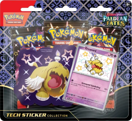 Pokemon TCG: Paldean Fates Tech Sticker Collection - Greavard