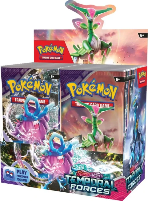 Pokémon TCG: Scarlet &amp; Violet - Temporal Forces - Booster Box