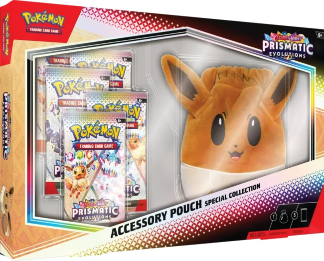 Pokémon TCG: Scarlet &amp; Violet - Prismatic Evolutions - Accessory Pouch Special Collection