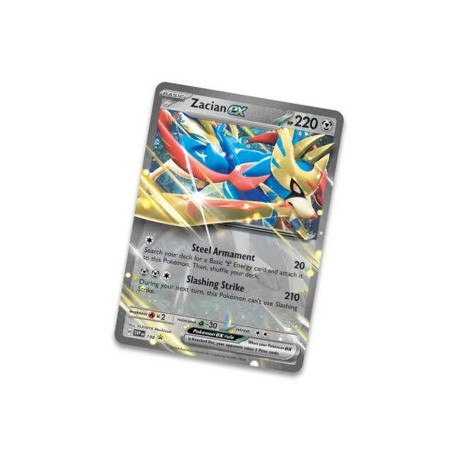 Pokémon TCG: Slashing Legends Tin - Zacian ex