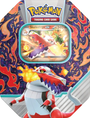 Pokémon TCG: Paldea Partners Tin Skeledirge