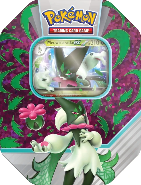 Pokémon TCG: Paldea Partners Tin Meowscrarada