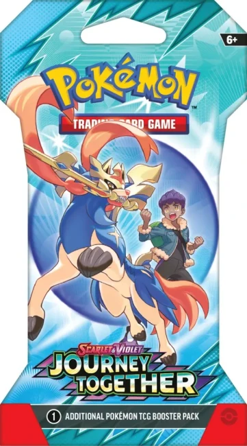Pokémon TCG: Scarlet &amp; Violet - Journey Together - Sleeved Booster