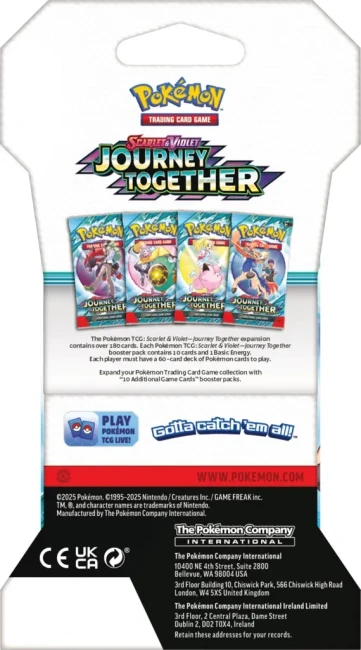 Pokémon TCG: Scarlet &amp; Violet - Journey Together - Sleeved Booster