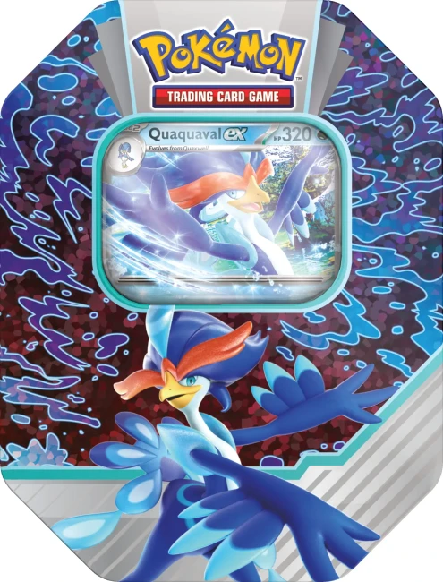 Pokémon TCG: Paldea Partners Tin Quaquaval