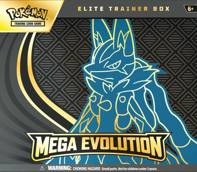 Pokémon TCG: Mega Evolution - Elite Trainer Box - Lucario Front