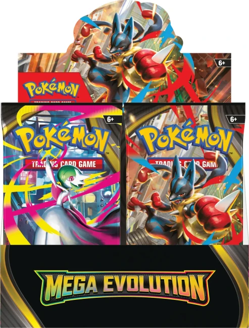 Pokémon TCG: Mega Evolution - Booster Display