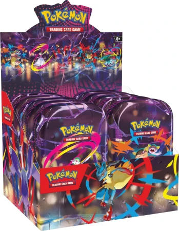 Pokémon TCG: Mega Heroes Mini Tin Display