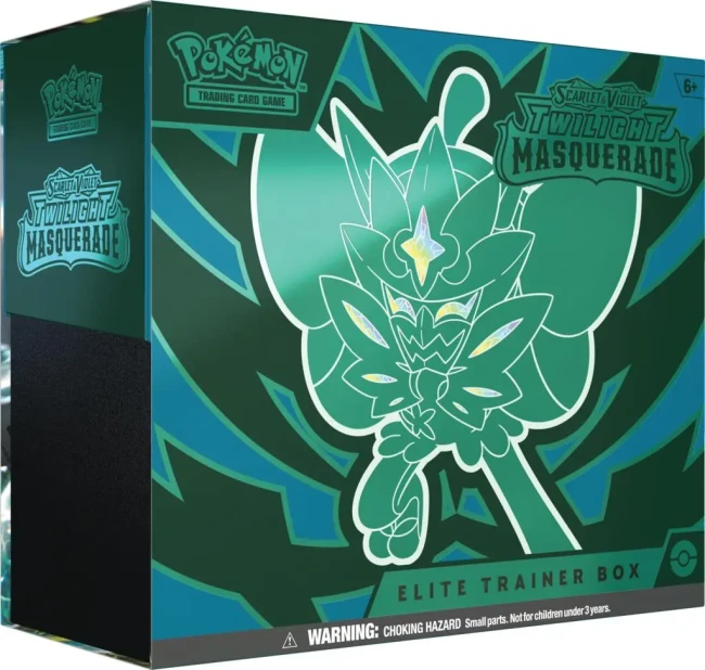 Pokémon TCG: Scarlet &amp; Violet - Twilight Masquerade - Elite Trainer Box - front