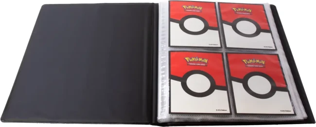 Ultra-Pro: Pokémon - 4-Pocket Portfolio - Mega Evolution - open