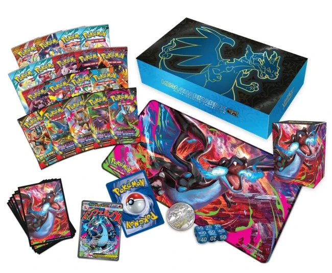 Pokémon TCG: Mega Charizard X ex - Ultra-Premium Collection Inside
