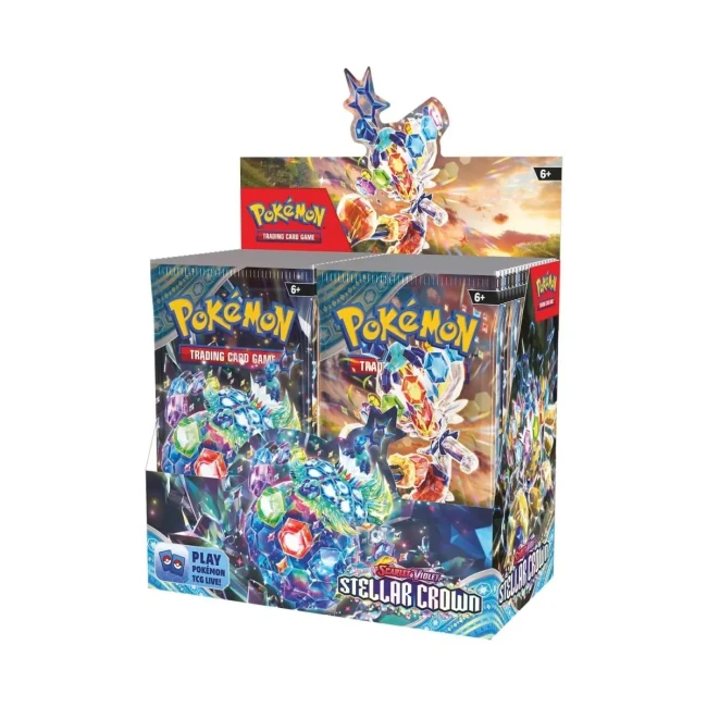 Pokémon TCG: Scarlet &amp; Violet - Stellar Crown - Booster Box