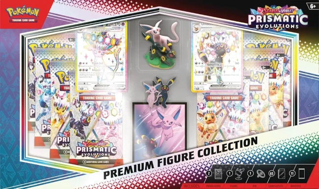 Pokémon TCG: Scarlet &amp; Violet—Prismatic Evolutions - Premium Figure Collection