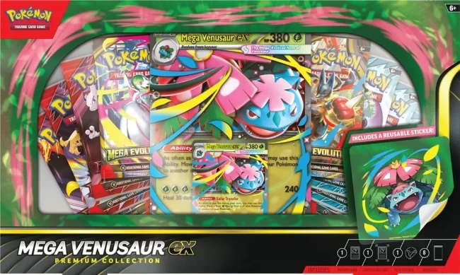 Pokémon TCG: Mega Venusaur ex - Premium Collection
