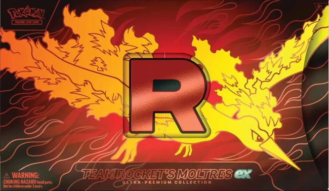 Pokémon TCG: Team Rocket’s Moltres ex Ultra-Premium Collection