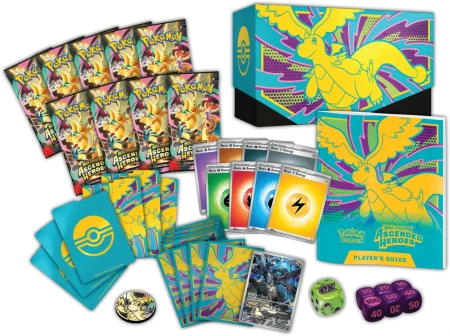 Pokémon TCG: Mega Evolution - Ascended Heroes - Elite Trainer Box Grouped-Components