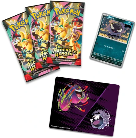 Pokémon TCG: Mega Evolution - Ascended Heroes - Tech Sticker Collection - Gastly