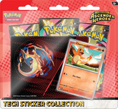Pokémon TCG: Mega Evolution - Ascended Heroes - Tech Sticker - Charmander