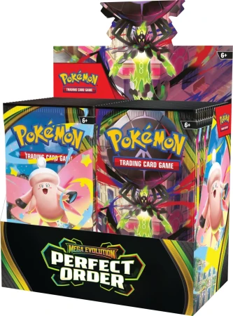 Pokémon TCG: Mega Evolution - Perfect Order - Booster Display