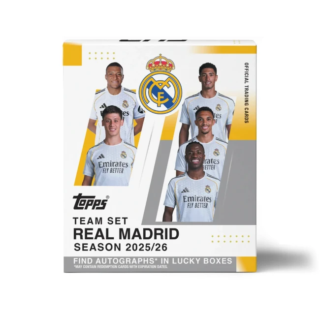 Topps Real Madrid 2025-26 Team Set