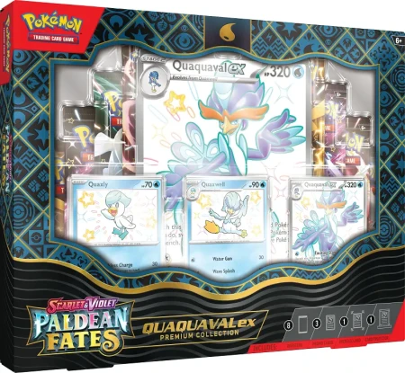 Pokemon TCG: Paldean Fates Premium Collection - Quaquaval