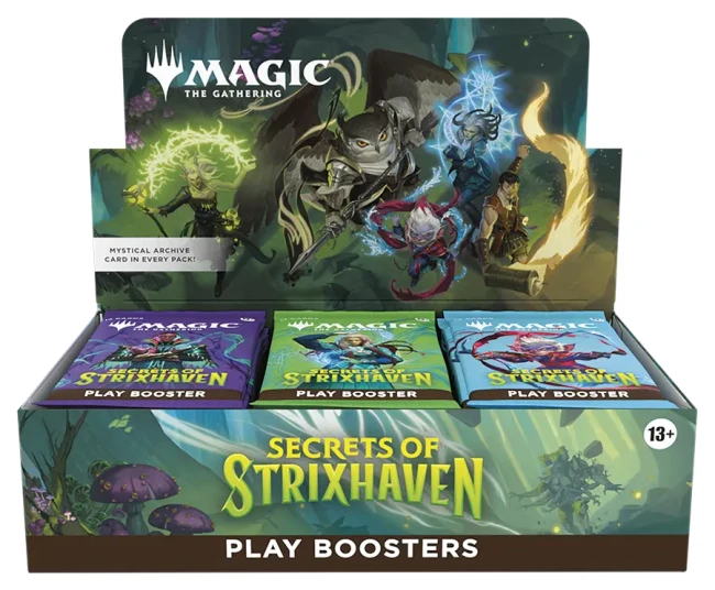 Magic the Gathering: Secrets of Strixhaven - Play Booster Display