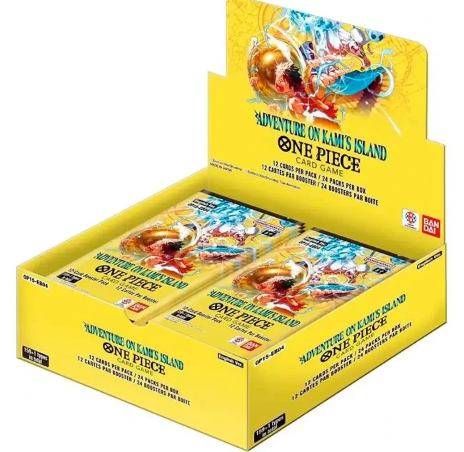 One Piece: The Card Game – OP15 – Adventure on Kami’s Island - Booster Display