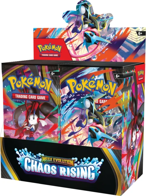 Pokémon TCG: Mega Evolution - Chaos Rising - Booster Display