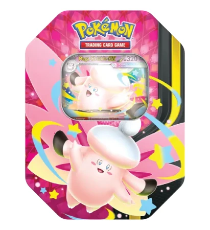 Pokémon TCG: Mega Moonlit Tins - Mega Clefable ex