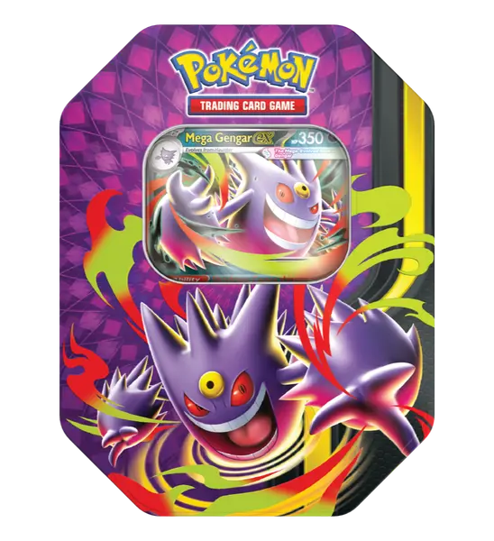 Pokémon TCG: Mega Moonlit Tins - Mega Gengar ex
