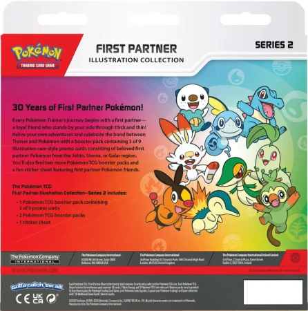 Pokémon TCG: First Partner - Illustration Collection - Series 2 - Back