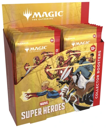 Magic the Gathering: Marvel Super Heroes - Collector Booster Display