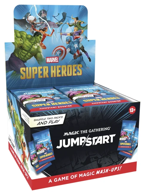 Magic the Gathering Marvel Super Heroes - Jumpstart Booster Display.webp