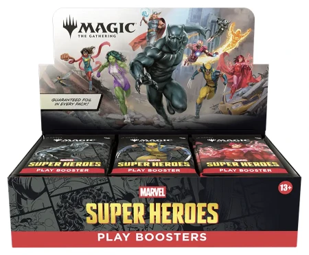 Magic the Gathering Marvel Super Heroes - Play Booster Display.webp