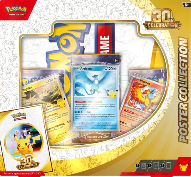Pokémon TCG: 30th Celebration - Poster Collection